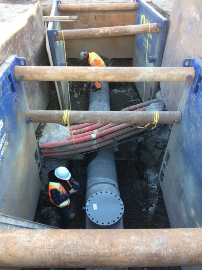 Maintien réseau d'aqueduc Équipe de travail Michaudville